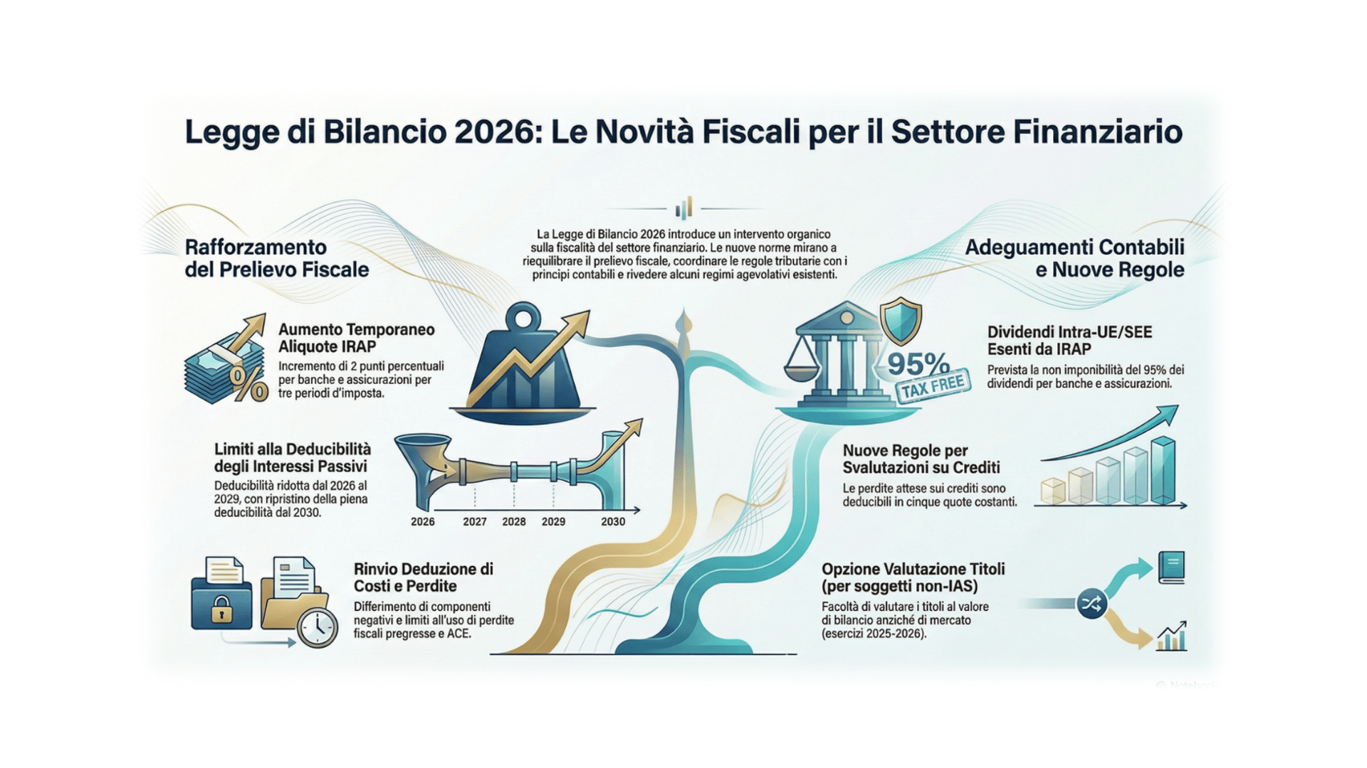 NOVITÀ PER INTERMEDIARI FINANZIARI, BANCHE E IMPRESE DI ASSICURAZIONE